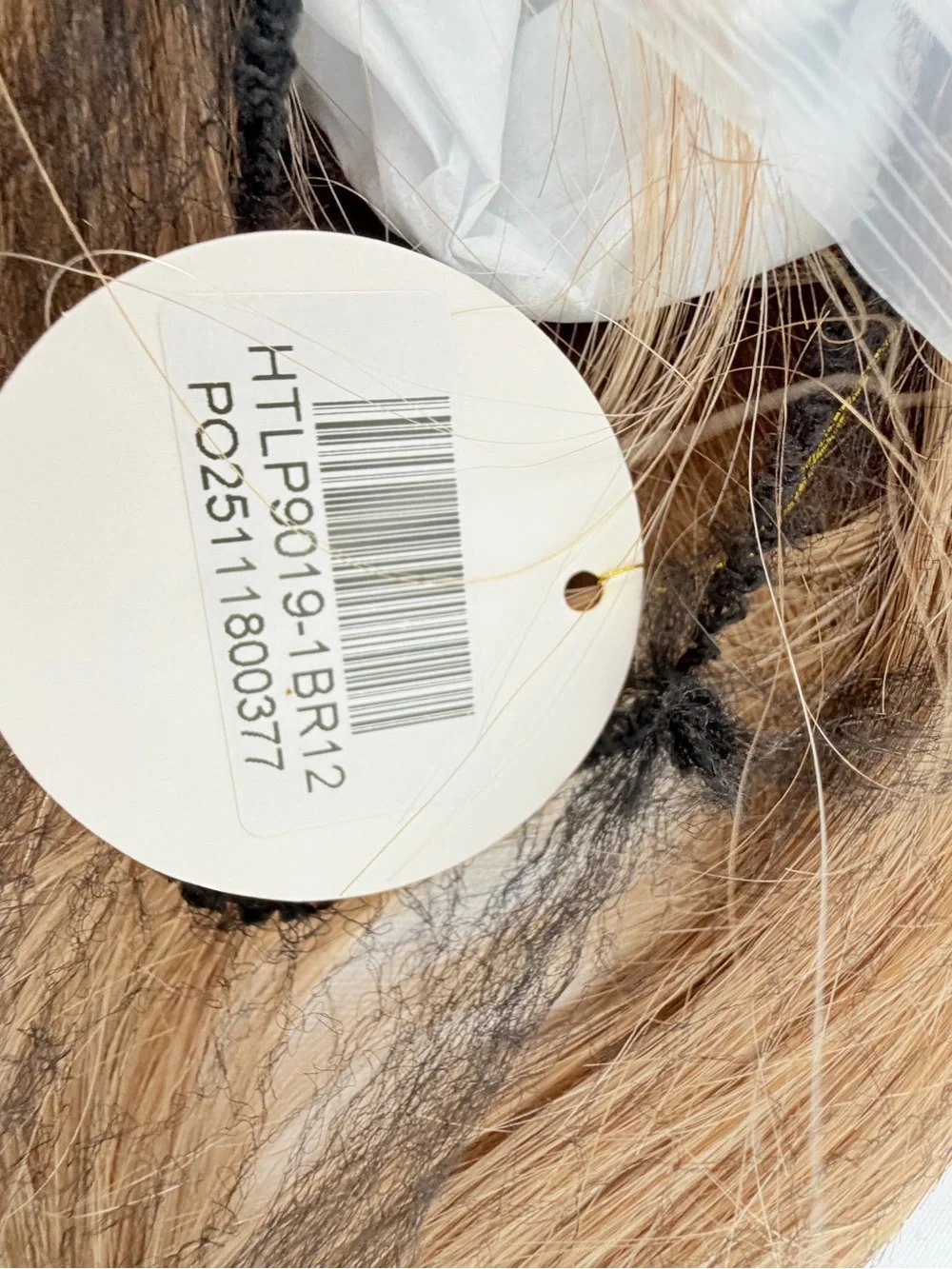 Real Human Hair Topper Model HTLP9019-1BR12 Light Brown T4/6/10 NEW